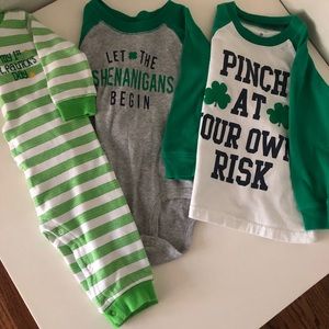 Baby to Toddler St Patrick’s Day outfits